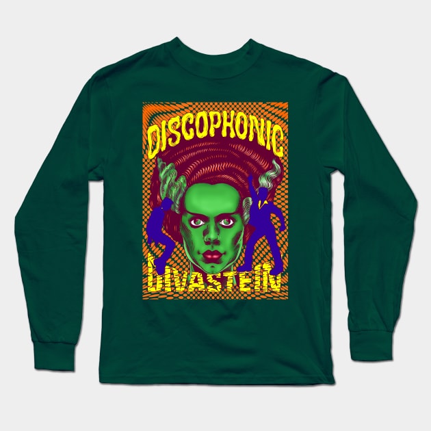 Dicophonic Divastein Long Sleeve T-Shirt by Scissorman